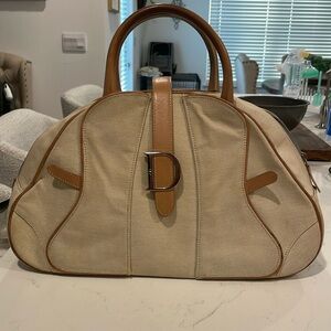Christian Dior bowling bag